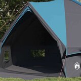  Teepee šator s krovom Plava i siva 490 x 410 x 210 cm | shoptok.hr