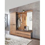 Voleo garderobna omara barve grafita, hrast artisan | Shoptok.si