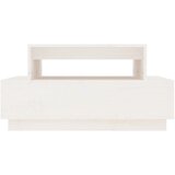  Stolić za kavu bijeli 80 x 55 x 40,5 cm od masivne borovine | Eponuda.com