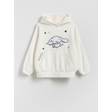 Reserved Dukserica Cinnamoroll - krem Cijene