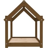 vidaXL Krevet za pse smeđa boja meda 81x60x70 cm od masivne borovine | shoptok.hr
