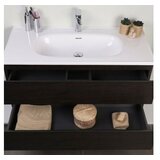 Hanah home Kupatilski ormarić sa umivaonikom i ogledalom (2 komada) Lignum Watson | Eponuda.com