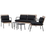Venture Home Paola vrtna lounge garnitura, prirodna boja drva | shoptok.hr