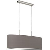 Eglo pasteri visilica/2, e27, d-750, antracit/ tekstil smeđa | Eponuda.com