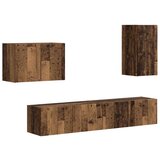 4 Set omare za televizijo na steni 4 pcs Star les Konstruiran les, (5000132762) | Shoptok.si