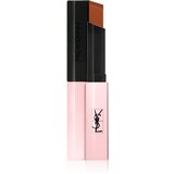 Yves Saint Laurent Rouge Pur Couture The Slim Glow Matte mat vlažilna šminka s sijajem odtenek 215 Undisclosed Camel 2 g | Shoptok.si