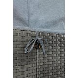 XXXL Lounge Garnitura Almeria, Siva, 5-Delni Set | Shoptok.si