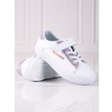TRENDI Children's sneakers white with pink glitter | shoptok.hr