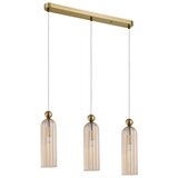 Visilica na sajli PIEGA 3xE14/40W/230V mesing/zadimljeno bež | Eponuda.com