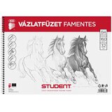 ICO Student brezlesni zvezek za skice spiralne vezave B4 | Shoptok.si