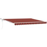 vidaXL Automatska uvlačiva tenda antracit 350x250 cm | shoptok.hr