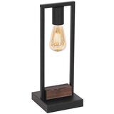 Klausen 108004 - Stona lampa HARD 1xE27/11W/230V drvo/crna | Eponuda.com
