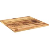  Mizna plošča 80x80x3,8 cm kvadratna grob trden mangov les, (5000268542) | Shoptok.si