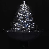  Božićno drvce koje sniježi sa stalkom crno 75 cm PVC | shoptok.hr