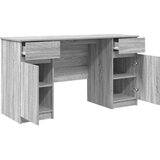  Stol Sivi hrast sonoma 140 x 49 x 76 cm Konstruirano drvo | Eponuda.ba