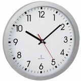 TFA Dostmann 60.3522.02 radijski zidni sat 30 cm x 4.3 cm srebrna | shoptok.hr