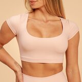 BeastPink ženska majica Cropped Sense Pink 91204