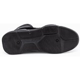 Ombre Men's ankle sneaker boots with sculpted sole - black | Shoptok.si