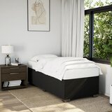 Maison Chic Box spring postelja - Vzmetna postelja z vzmetnico črn 90x190 cm blago SL22852, (21880585) | Shoptok.si