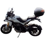 vidaXL Kovček za motor za dve čeladi 72 L | Shoptok.si