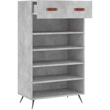 Ormarić Omarica za čevlje betonsko siva 60x35x105 cm inženirski les, (20796038) | Shoptok.si