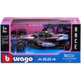 Bburago BWT Alpine F1 Team A524 (2024) F1 dirkalni avtomobil, kovinski model v merilu 1:43 (Pierre Gasly #10) | Shoptok.si