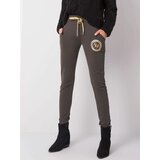 RELEVANCE Sweatpants-RV-DR-5992.71-dark khaki | Shoptok.si
