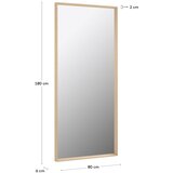 Kave Home Zidno ogledalo 80x180 cm Nerina Natural – | shoptok.hr