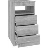  Ladičar boja sivog hrasta sonome 40x50x76 cm konstruirano drvo | shoptok.hr