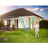 Leifheit Vrtna sušilica za rublje u srebrnoj boji 60 m Linomatic 600 Deluxe Cover – | shoptok.hr