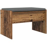  Klupa za hodnik s jastukom Staro drvo 63 x 38 x 40 cm | Eponuda.com