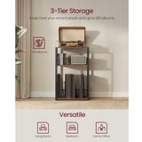  Stolić za odlaganje LUVOR 43x30 cm braon/crna Slike