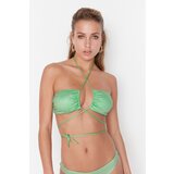 Trendyol Green Tie Detailed Bikini Top Cene