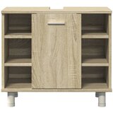  4-dijelni set kupaonskog namještaja boja hrasta sonome drveni | Eponuda.com