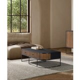 MOME Stolić za kavu od masivnog manga u prirodnoj boji 60x120 cm Curve – | shoptok.hr