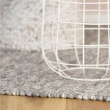 Kayoom RAVNO TKANA PREPROGA 120/170 cm tkano srebrne barve | Shoptok.si