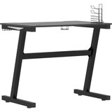 vidaXL Igraći stol LED s nogama u oblika slova Z crni 90 x 60 x 75 cm | shoptok.hr
