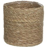 Mica Decorations Ukrasna košara za biljke Atlantic (Vanjska dimenzija (ø x V): 20 x 20 cm, prirodni materijali, Smeđe boje) u
