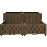  Visoka greda 80x80x38 cm polipropilen, (20606776) | Shoptok.si