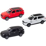 Passenger Car 1:36 Drive Metal Black White Red | shoptok.hr