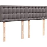  s oprugama i madracem sivi 140x200 cm od umjetne kože | shoptok.hr