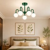 Opviq luster Loop-20452-C, 5 × E27, tamnozeleni | Eponuda.com