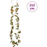  Božićni cvjetni vijenci 6 kom crvena boja sutona 215 cm | shoptok.hr
