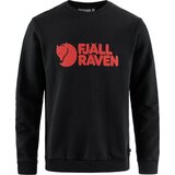 Fjällräven Logo Sweater M Black L Pulover na prostem | Shoptok.si