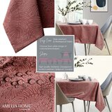 AmeliaHome Stolnjak Gaia 155x155 cm, roza | shoptok.hr