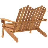  Vrtna klupa Adirondack 126 cm od masivnog drva bagrema | Eponuda.com