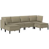  Komplet pohištva za dnevno sobo 6 pcs Kaki Blago, (5000283152) | Shoptok.si
