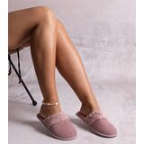 Gemre Pink slippers adorned with Sir's thread | Shoptok.si