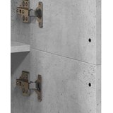 Visoka komoda siva betona 70x35x180 cm od konstruiranog drva | shoptok.hr