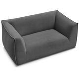 Bobochic Paris Temno siva sedežna garnitura iz rebrastega žameta 170 cm Giorgia – | Shoptok.si